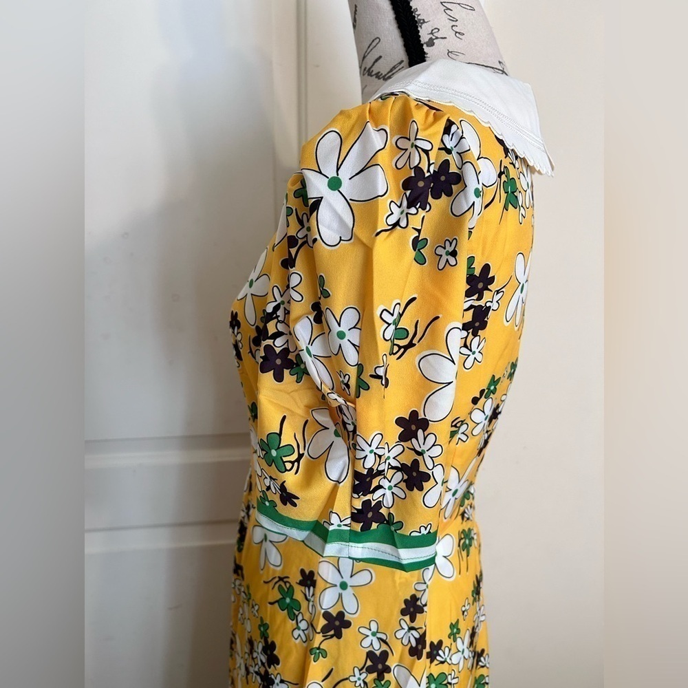 BURRYCO silk midi dress - Picture 4 of 5